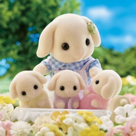 Sylvanian Familes 5735 Familie bloemen hangoor konijn