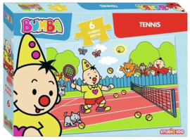 Studio 100 Bumba Puzzel "Tennis" 6 delig 23x32,5cm
