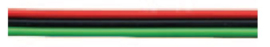 3x 0,14mm² rood zwart groen (Roco) per meter