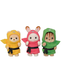 Sylvanian Familes 5616 Baby Trio (Ninja)