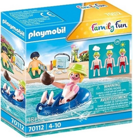 Playmobil 70112 Family Fun Badgast met zwemband