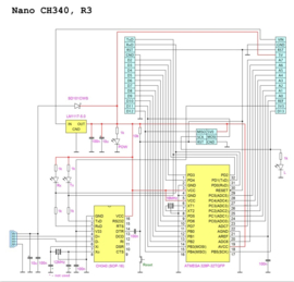 Nano 3.0 controller CH340 USB driver 16Mhz Nano v3.0 ATMEGA328P/168P