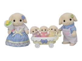 Sylvanian Familes 5735 Familie bloemen hangoor konijn