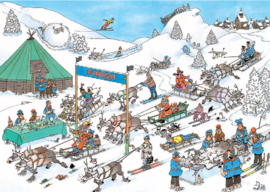 Jan van Haasteren - Rendier Race Puzzel, 500st
