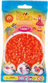 Hama Strijkkralen 207-04 Oranje, 1000st.