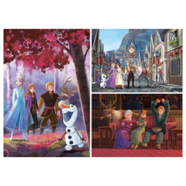 Play for Future Puzzel - Disney Frozen, 3x48st.