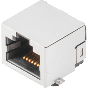 RJ45 chassis  nok bovenzijde
