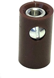 Contra Stekker 2.6mm Bruin