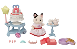 Sylvanian Familes 5646 feest speelset- Tuxedo kat meisje