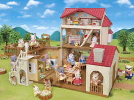Sylvanian Familes 5708 Groot poppenhuis met speelkamers