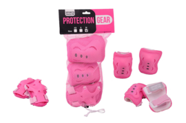 Beschermset roze/wit