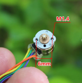Stappenmotor 8mm
