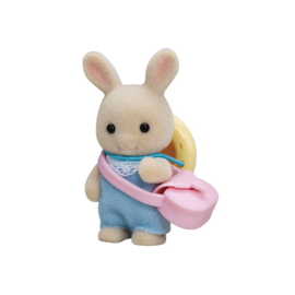 Sylvanian Familes 5413 Baby wit konijn