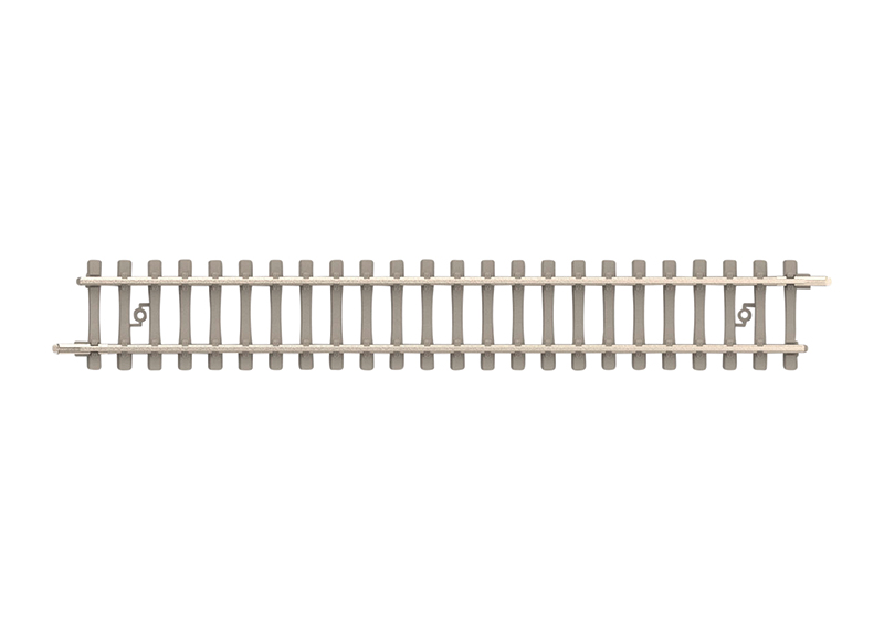 MiniTrix 14504 Rechte rails betonlook 104,2mm