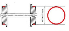 Roco 85609 Antislipband 1x