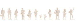 Noch 14985 Ongeverfde figuren 72st