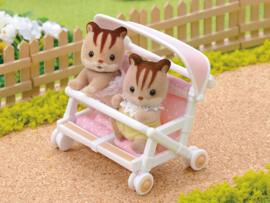 Sylvanian Familes 4533 Dubbele kinderwagen