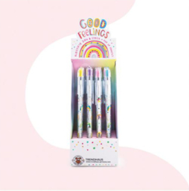 Good Feelings STACKING PENCIL, 4 DIFFERENT VARIETIES