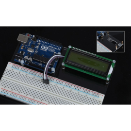 Montageplaat - 16*2 LCD - Breadboard 830 - voor Arduino
