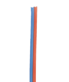 2x 0,14mm² Rood Blauw per meter