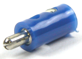 Stekker 2.6mm Blauw