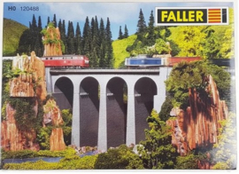 Faller 120488 Dubbelsporig viaduct H0 spoor