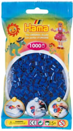 Hama Strijkkralen 207-08 Donker Blauw, 1000st.