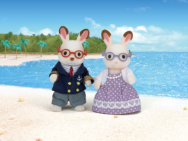 Sylvanian Familes 5190 Opa en Oma Chocoladekonijn