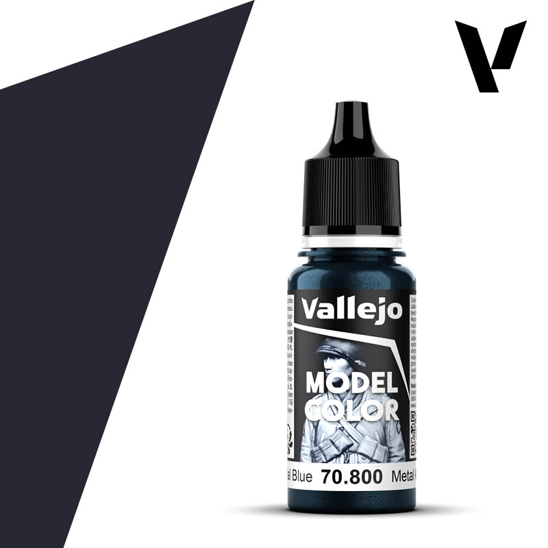 Vallejo 70.800 Gunmetal Blue (Metallic Color)