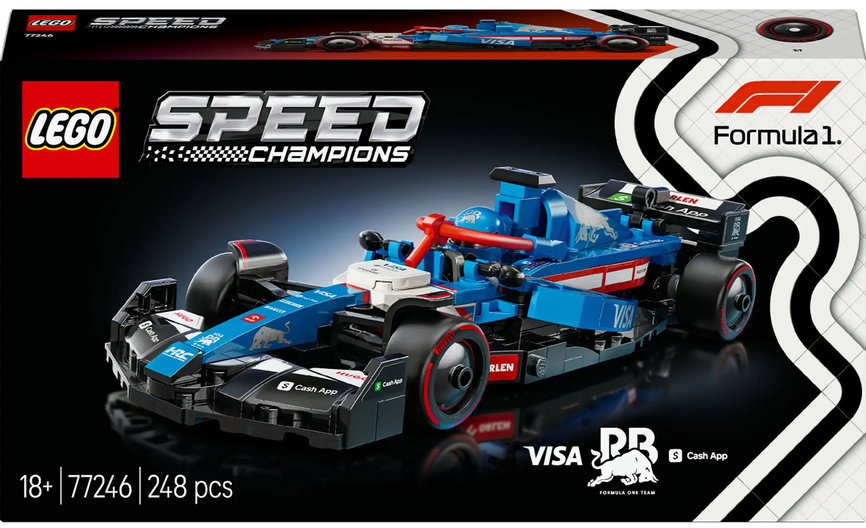 Lego 77246 Visa Cash App RB VCARB 01 F1® racewagen
