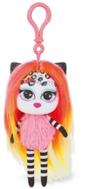 Nici Pixidoos Pluche pop met bagclip 14cm Piku