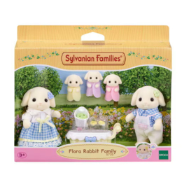 Sylvanian Familes 5735 Familie bloemen hangoor konijn