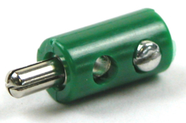 Stekker 2.6mm Groen