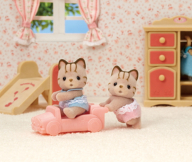 Sylvanian Familes 5429 Tweeling gestreepte kat