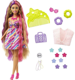 Barbie Totally Hair Pop in Bloemen look 23x32cm