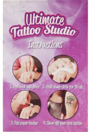 Tattoostickers Glow in the Dark