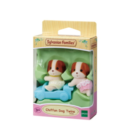 Sylvanian Familes 5428 Tweeling chiffon hond