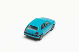 Herpa 12355-009 VW Golf III, blauw (Minikit)