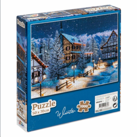 Winter Puzzel Village, 1000st.