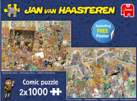 Jan van Haasteren - Een Dagje naar het Museum, 2x 1000st.