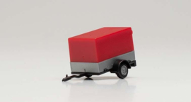 Herpa 51576-004 Aanhanger (personenauto), rood