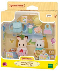 Sylvanian Families 5747 Duo Peutervriendjes-samen wandelen