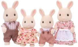 Sylvanian Familes 4108 Familie wit konijn