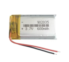902035 3,7V 600mAh 3,5x2x0,9