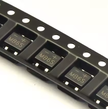 Brugcel SMD MB6S 0.5A 600V 5stuks