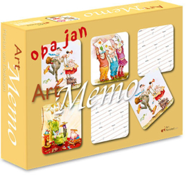 Art Memo - 48 pcs, Opa Jan - Marius van Dokkum