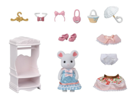 Sylvanian Familes 5540 Fashion playset- Marshmallow muis
