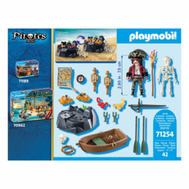 Playmobil 71254 Piraat met Roeiboot