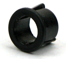Ledhouder 5mm kunststof zwart