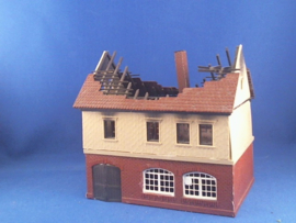 Afgebrand Huis